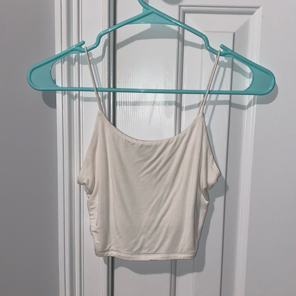 White Crop Top